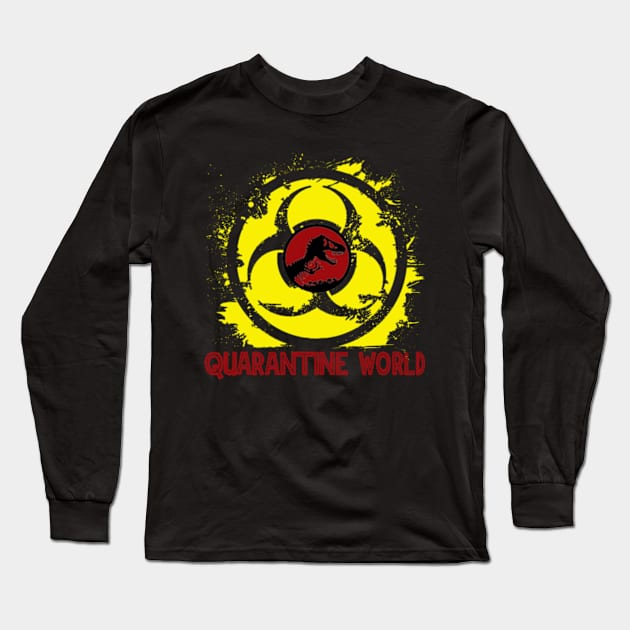 Quarantine World Long Sleeve T-Shirt by Omarzone